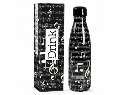 BOTELLA TERMICA 500ML MUSIC