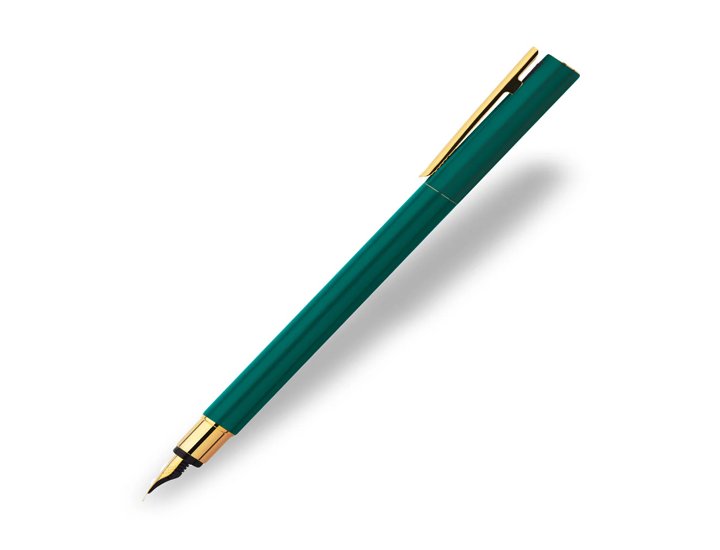 PLUMA FABER CASTELL NEO SLIM VERDE ORO PLUMIN F