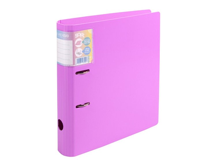 ARCHIVADOR PALANCA POLIPROPILENO 65MM FOAM SOFT VIOLETA