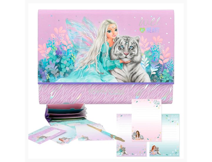 ARCHIVADOR CON PAPEL DE CARTAS TIGER TOP MODEL