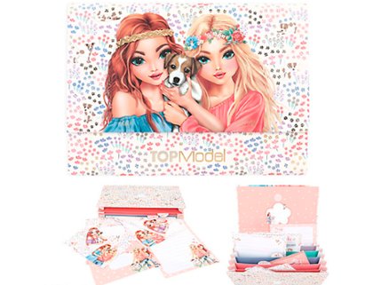 ARCHIVADOR CON PAPEL DE CARTAS VELO FLEUR TOP MODEL