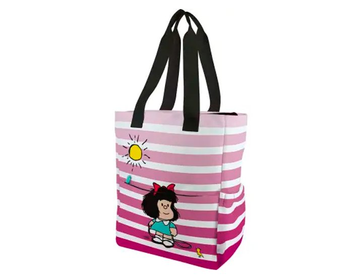 BOLSO ESCOLAR TOTE BAG MAFALDA BIRDIE