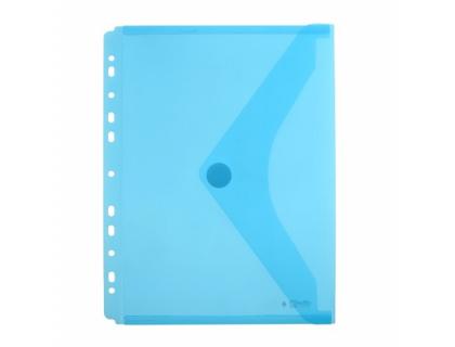 DOSSIER SOBRE VELCRO DINA4 MULTITALADRO AZUL