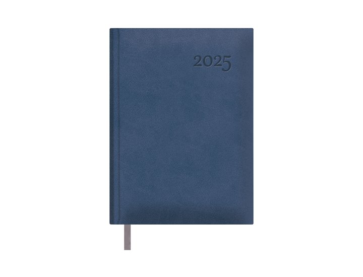 AGENDA ANUAL ENCUADERNADA 140X200 MM DIA PAGINA DOHE LAUSANA AZUL