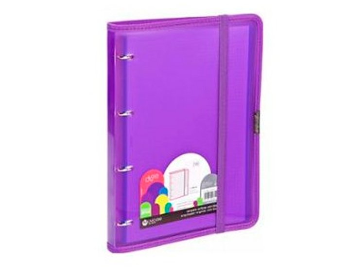 CARPEBLOCK 4 ANILLAS 20MM DINA4 CARCHIVO DUNE MORADO