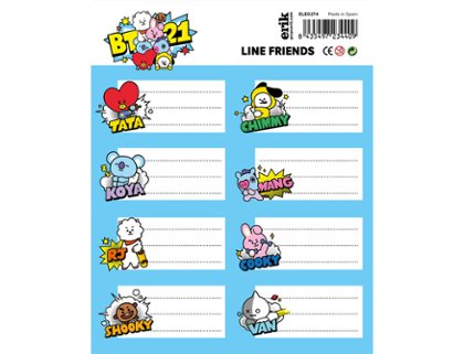 ETIQUETAS GR/LABELS BT21