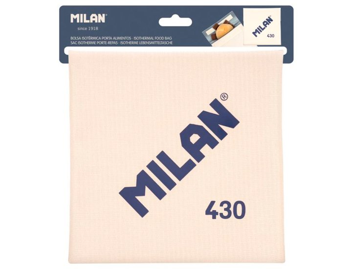 BOLSA ISOTERMICA PARA ALIMENTOS MILAN 430 BEIG