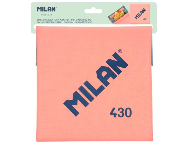 BOLSA ISOTERMICA PARA ALIMENTOS MILAN 430 ROSA