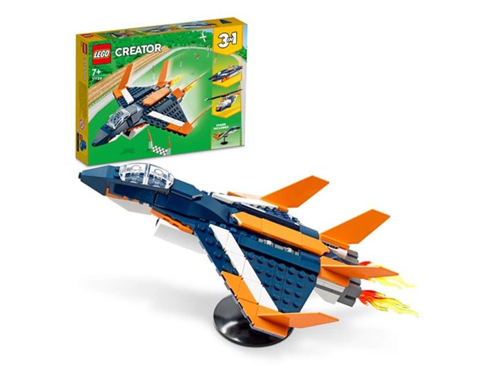 JUGUETE LEGO REACTOR SUPERSONICO