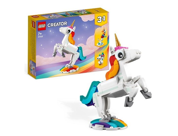 JUGUETE LEGO UNICORNIO MAGICO