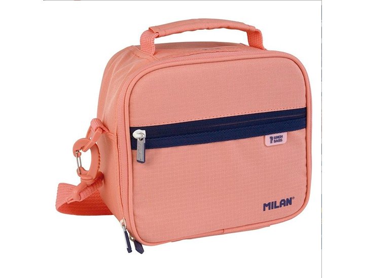 BOLSA ISOTERMICA PARA ALIMENTOS CAPACIDAD 3.5 LITROS MILAN 1918 ROSA