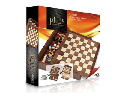 JUEGO DE MESA 5 JUEGOS PLUS CAYRO