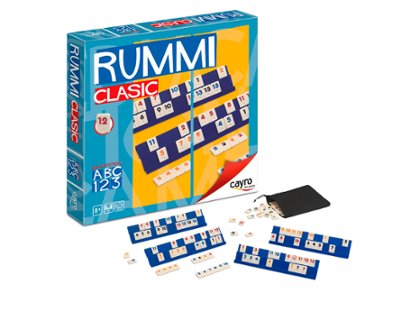JUEGO DE MESA RUMMI CLASSIC CAJA CARTON CAYRO