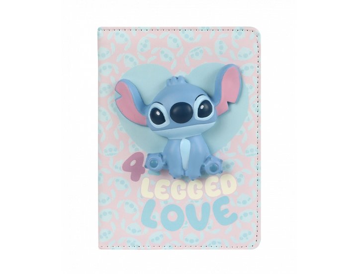CUADERNO NOTEBOOK DINA6 STITCH SQUISHY
