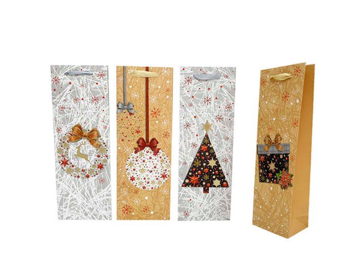 BOLSA REGALO FANTASIA BOTELLERO NAVIDAD