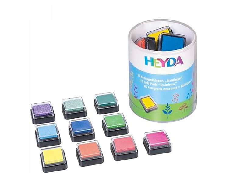 TAMPONES DE TINTA COLOR RAINBOW