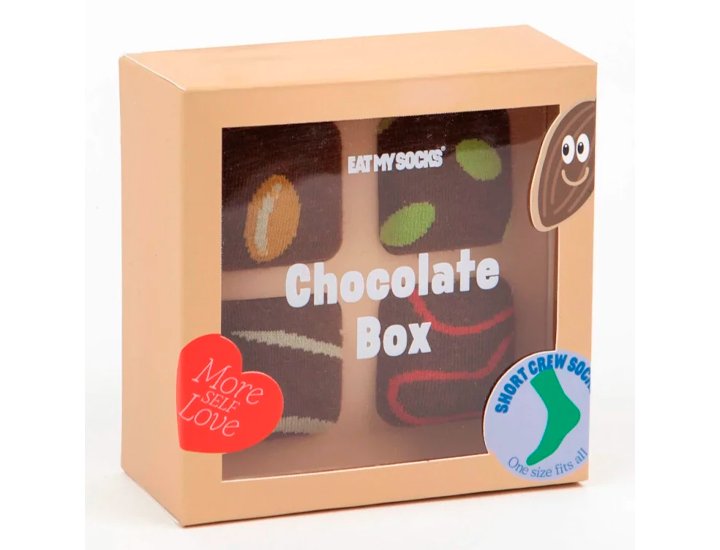 CALCETINES PARA ADULTOS ROMANTIC NIGHT COLLECTION CHOCOLATE BOX
