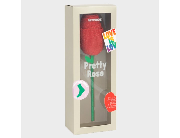 CALCETINES PARA ADULTOS ROMANTIC NIGHT COLLECTION PRETTY ROSE