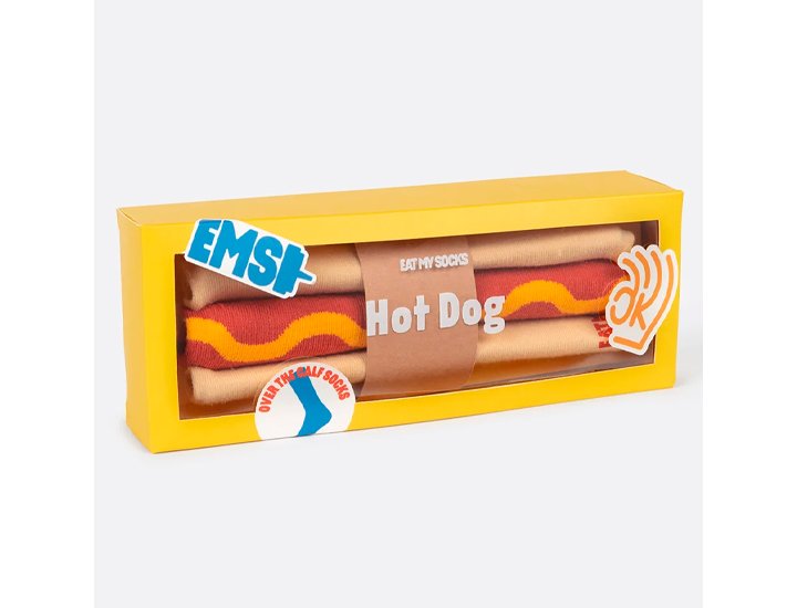 CALCETINES PARA NIOS FAST FOOD COLLECTION HOT DOG
