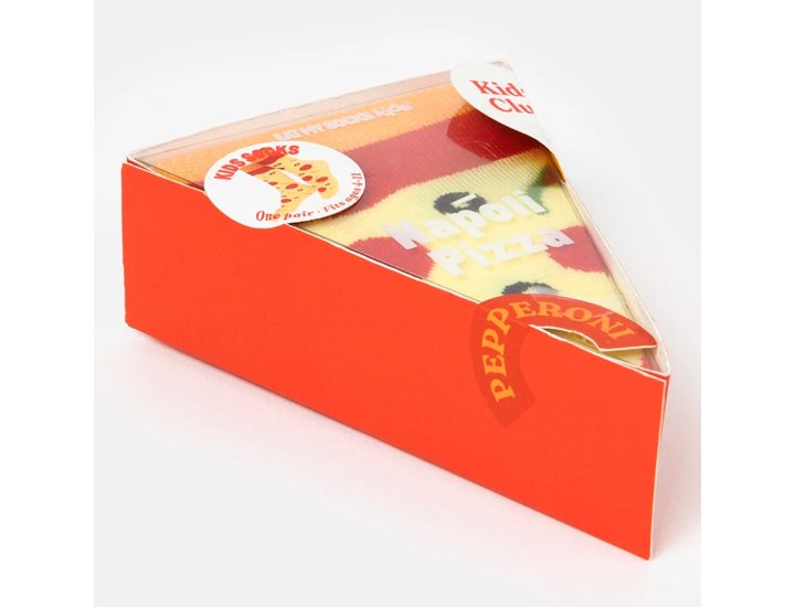 CALCETINES PARA NIOS FAST FOOD COLLECTION NAPOLI PIZZA