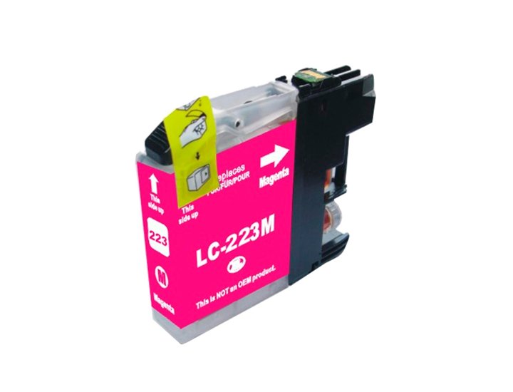 CARTUCHO DE TINTA COMPATIBLE BROTHER LC 223 MAGENTA