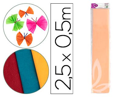 PAPEL CRESPON 50X250CM FRAMBUESA
