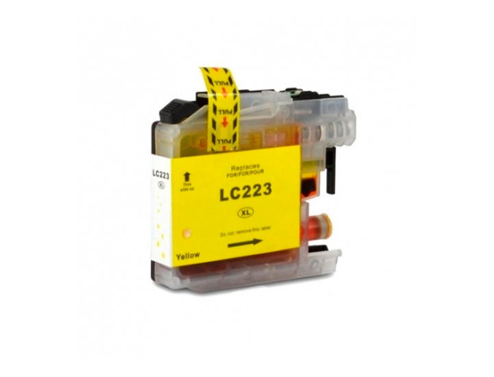 CARTUCHO DE TINTA COMPATIBLE BROTHER LC 223 AMARILLO