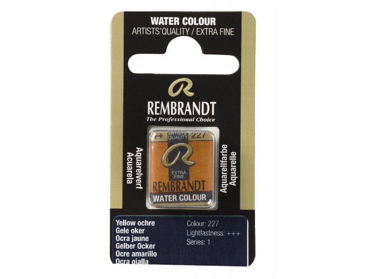 ACUARELA PASTILLA REMBRANDT OCRE AMARILLO