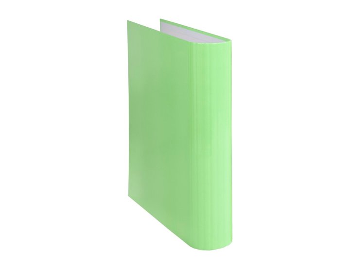 CARPETA 4 ANILLAS 25MM CARTON FORRADO DINA4 SOFT VERDE