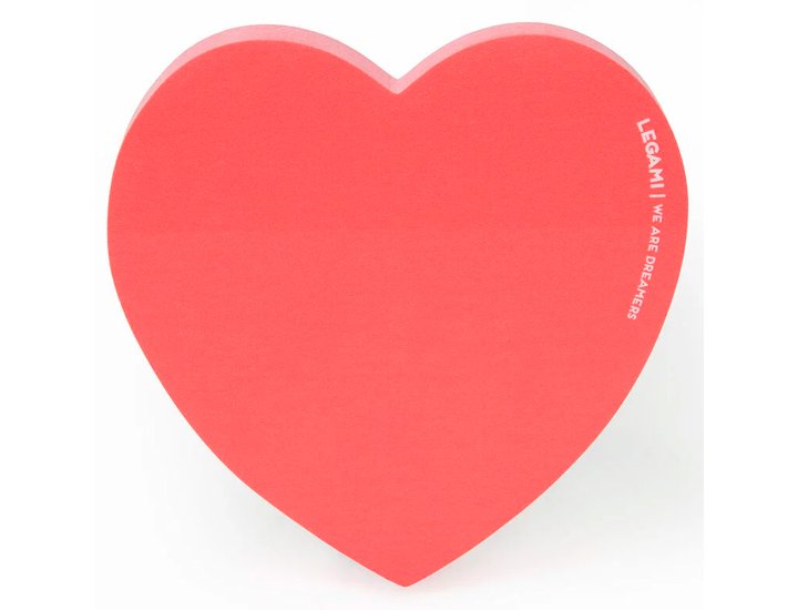 BLOC ADHESIVO LEGAMI 250 NOTAS FORMA DE CORAZON