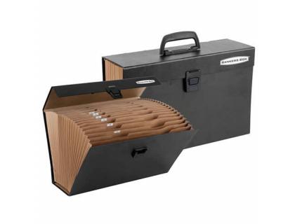 MALETIN FUELLE DINA4 19 BOLSAS NEGRO FELLOWES