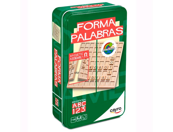 JUEGO DE MESA FORMAPALABRAS TRAVEL METAL BOX CAYRO