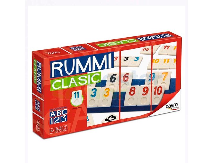 JUEGO DE MESA RUMMI CLASSIC 6 JUGADORES