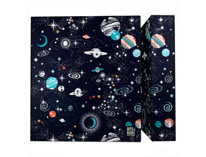 CARPETA 4 ANILLAS 40MM CARTON FORRADO DINA4 COSMOS