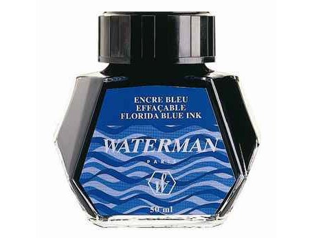 TINTA WATERMAN BOTE 50cc AZUL FLORIDA