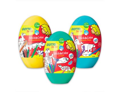 HUEVO GIOTTO BEBE STICK and COLOR