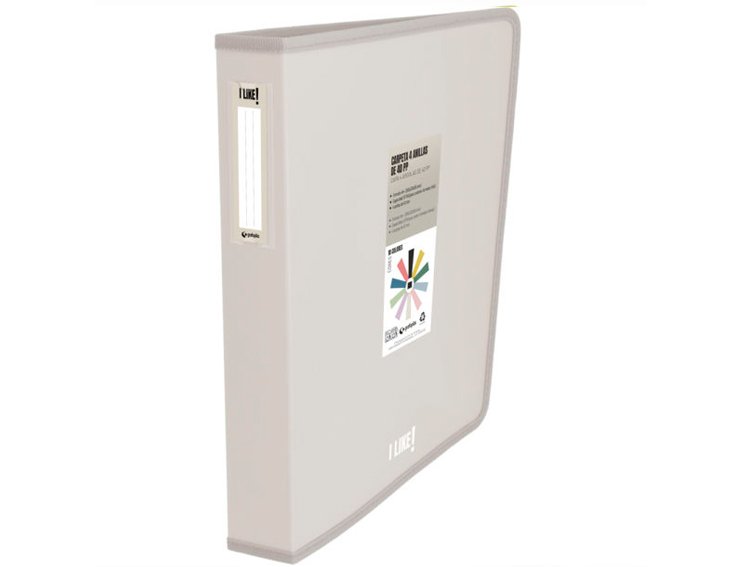 CARPETA 4 ANILLAS 40MM DINA4+ PP LIKE GRAFOPLAS ARENA