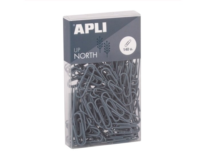 CLIPS PACK 140 Uds 28MM UP NORTH COLLECTION AZUL OSCURO