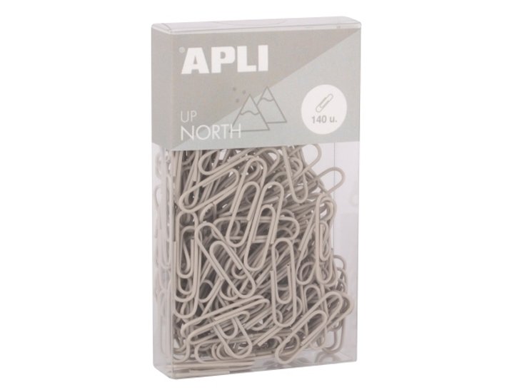 CLIPS PACK 140 Uds 28MM UP NORTH COLLECTION GRIS