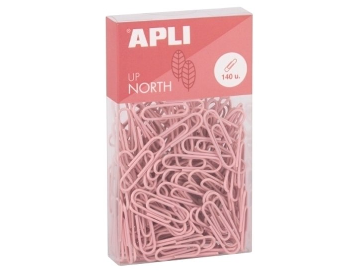 CLIPS PACK 140 Uds 28MM UP NORTH COLLECTION ROSA