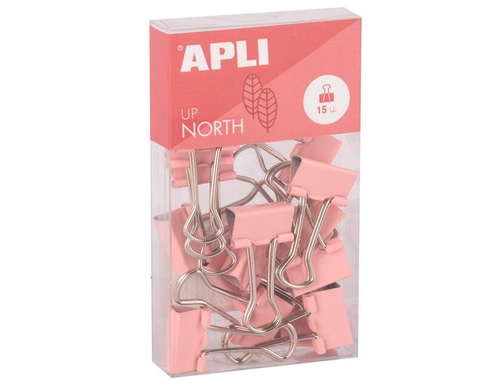 PINZA PALA ABATIBLE 14 Uds 19MM UP NORTH COLLECTION ROSA