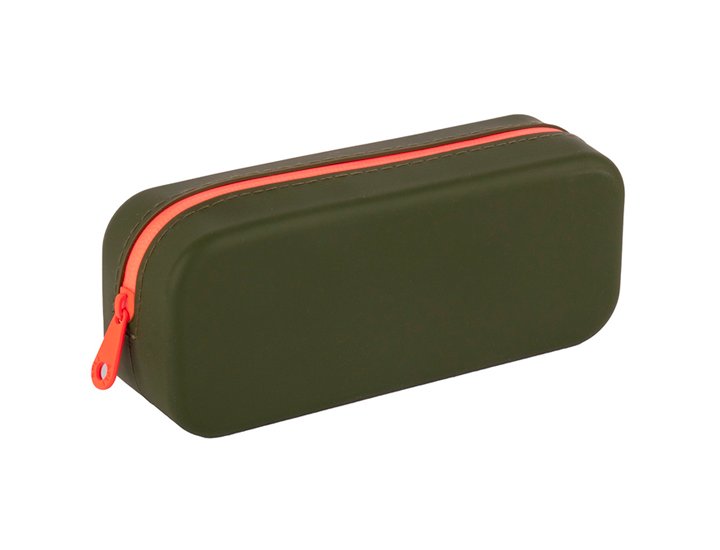 PORTATODO NEON SILICONA RECTANGULAR APLI VERDE OSCURO