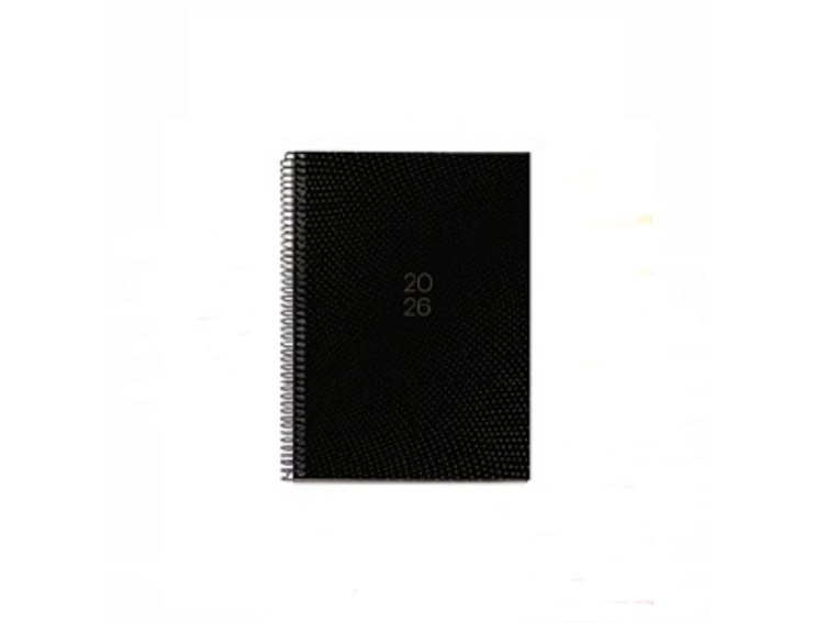 AGENDA ESCOLAR ESPIRAL 155X213 MM 18 MESES SEMANA VISTA DOTS
