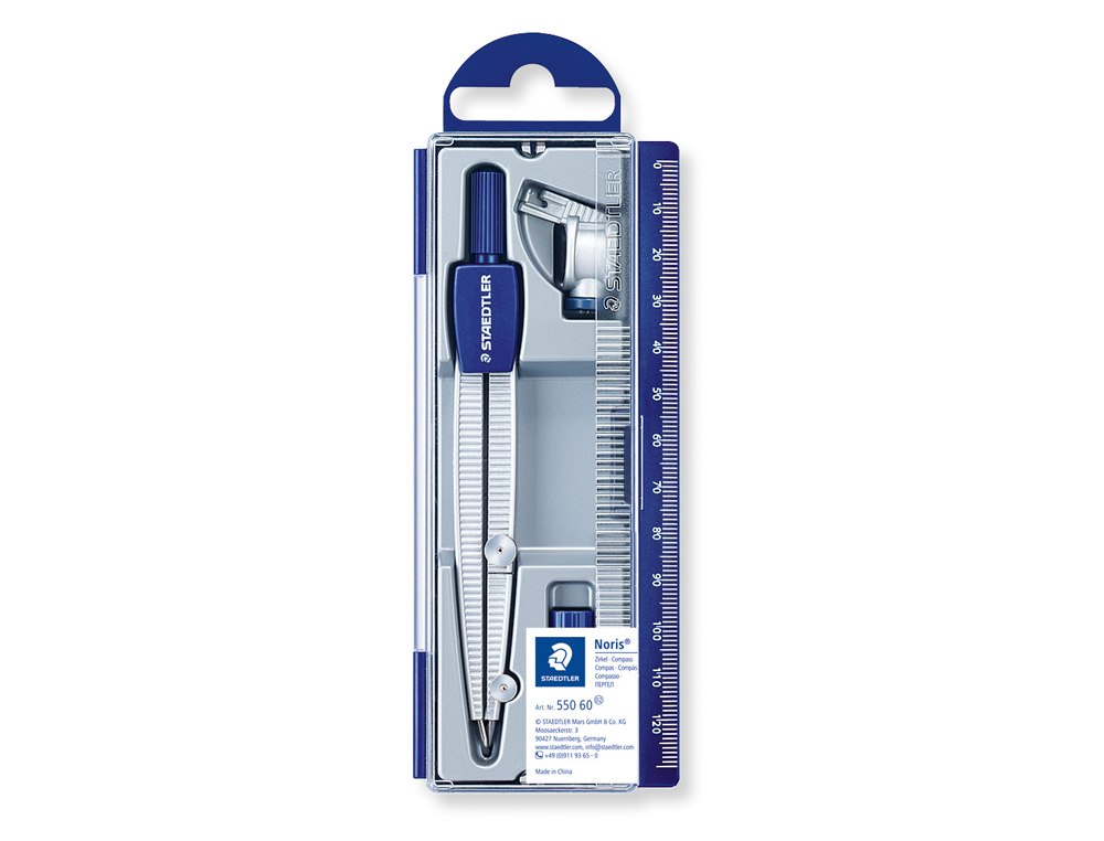 COMPAS NORIS ESCOLAR 550 60 ESTUCHE