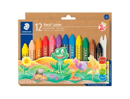 CERA NORIS JUNIOR 224 STAEDTLER 12 COLORES
