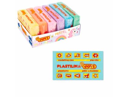 PLASTILINA JOVI 50Gramos PASTEL AZUL