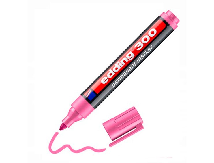 ROTULADOR EDDING N 3000 ROSA