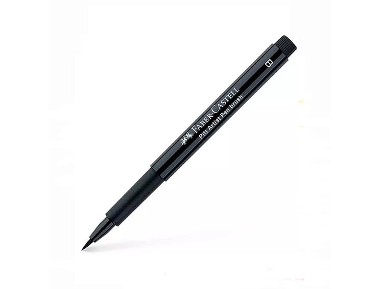 ROTULADOR FABER CASTELL PITT PINCEL NEGRO B