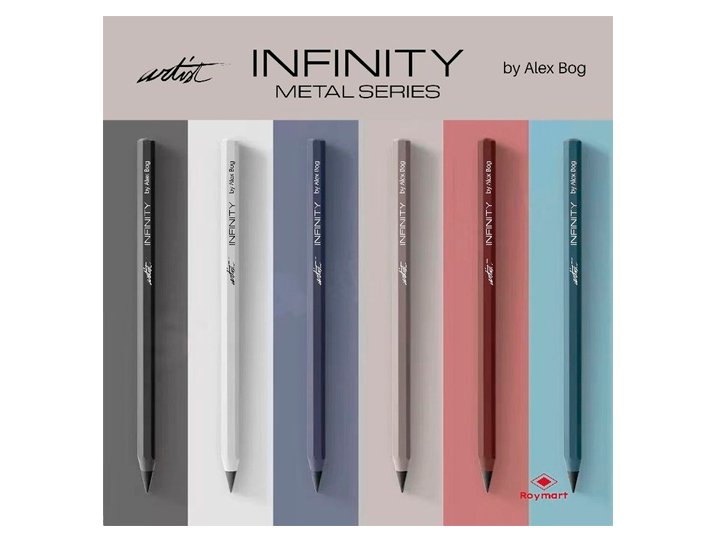 LAPICES INFINITOS HEXAGON METAL BODY