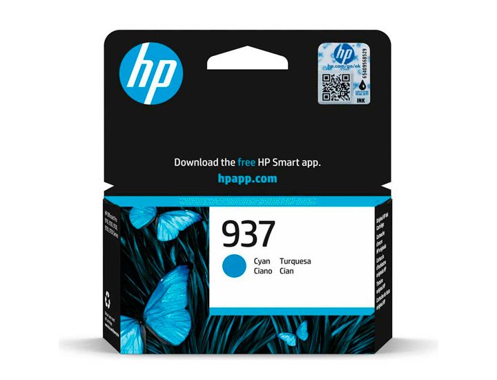 CARTUCHO DE TINTA ORIGINAL HP 937 CYAN